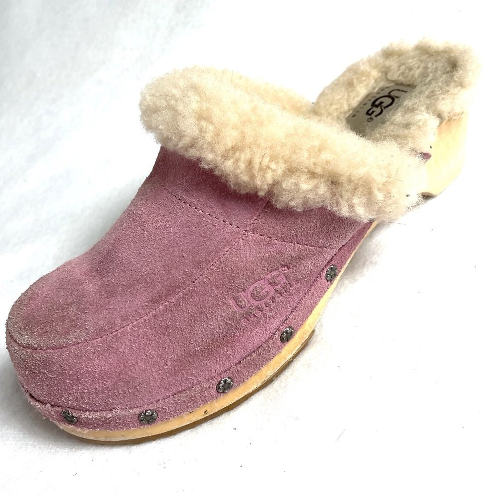 Pink Ugg Kalie Slip in Clogs